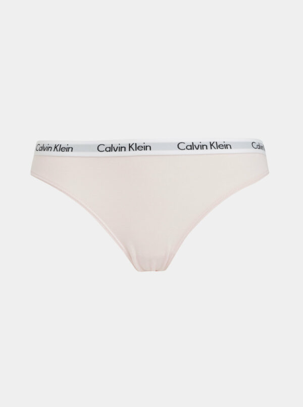 Svetloružové nohavičky Calvin Klein Underwear