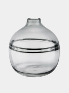 Transparentná sklenená váza BUTLERS