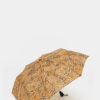 Hnedý vystreľovací dáždnik s leopardím vzorom Rainy Days