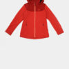 Červená dievčenská softshellová vodeodolná bunda Hannah Abona