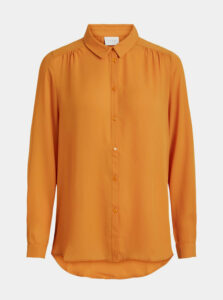 Oranžová košeľa VILA