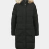Čierny zimný prešívaný kabát VILA California
