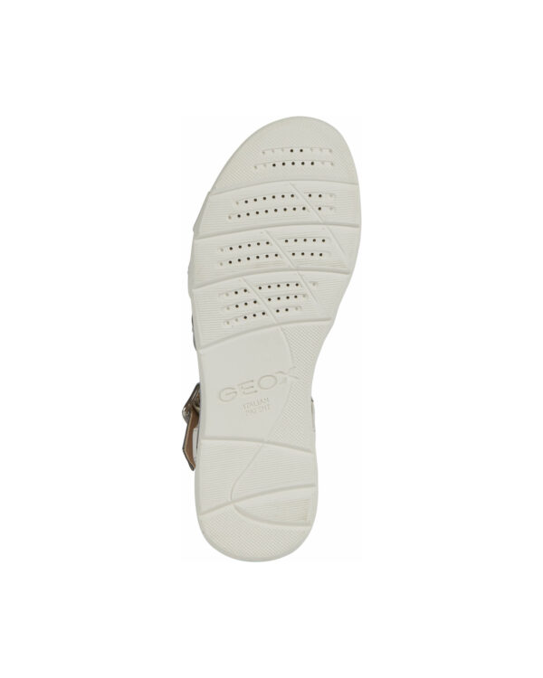 Geox Hiver Sandále Biela Strieborná
