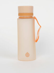Oranžová plastová fľaša EQUA 600 ml