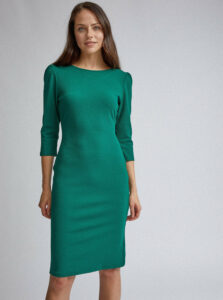 Zelené púzdrové šaty Dorothy Perkins