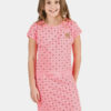 Ružové dievčenské šaty SAM 73