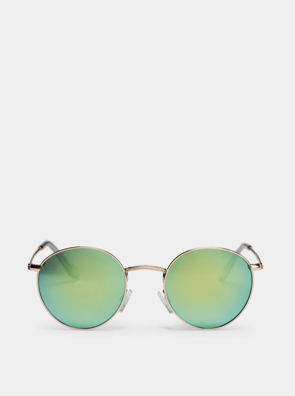 Slnečné okuliare v zlatej farbe CHPO Liam