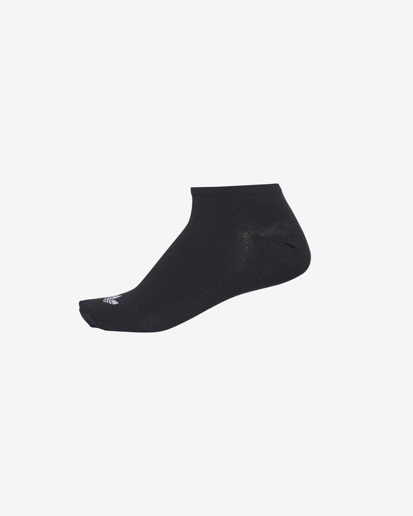 adidas Originals Trefoil Ponožky 3 páry Čierna