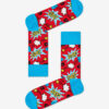 Happy Socks Dad Ponožky Modrá Červená