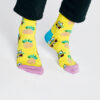 Happy Socks Pineapple Surprise Ponožky Žltá