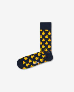 Happy Socks Rubber Duck Ponožky Čierna