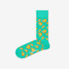 Happy Socks Pizza Ponožky Modrá Zelená