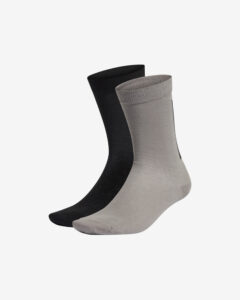 adidas Originals Ponožky 2 páry Čierna Šedá