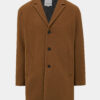Hnedý vlnený kabát Lindbergh