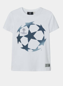 Biele chlapčenské tričko name it UEFA
