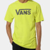 Neonovo žlté pánske tričko s potlačou VANS