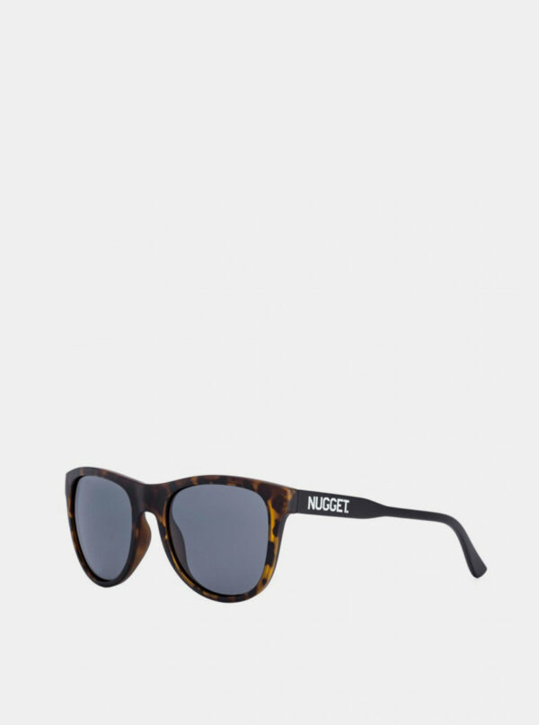 Hnedé vzorované slnečné okuliare NUGGET Whip