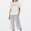 Biele vzorované pyžamo DKNY