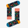 Happy Socks Happy Birthday Ponožky 3 páry Čierna Modrá Žltá