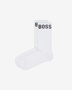 BOSS Ponožky 2 páry Biela