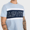 Levi's Colourblock Tričko Modrá
