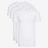 Lacoste Spodné tričko 3 ks Biela