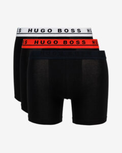 Hugo Boss Boxerky 3 ks Čierna