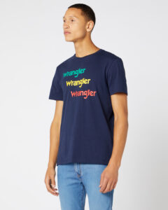Wrangler Tričko Modrá