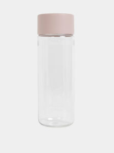 Plastová fľaška s rúžovým viečkeom Frank Green 740 ml