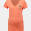 Oranžové tehotenské tričko Mama.licious Joana