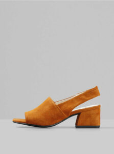 Hnedé semišové sandálky Vagabond Elena