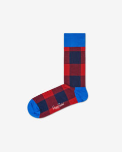 Happy Socks Lumberjack Ponožky Červená