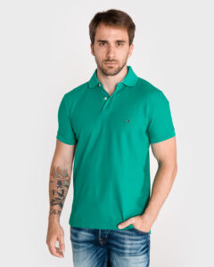 Tommy Hilfiger Polo tričko Zelená