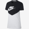 Nike Heritage Tričko Čierna Biela