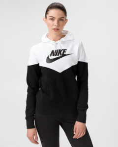 Nike Sportswear Mikina Čierna Biela