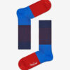 Happy Socks Block Rib Ponožky Modrá Červená