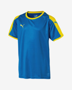 Puma Liga Jersey Tričko detské Modrá Žltá