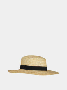 Béžový slamený klobúk Haily´s Anna