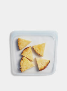 Transparentný silikónový sáčok na potraviny Stasher Sandwich 450 ml