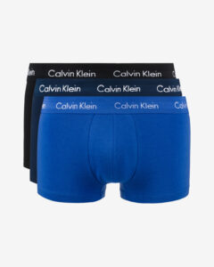 Calvin Klein Boxerky 3 ks Čierna Modrá