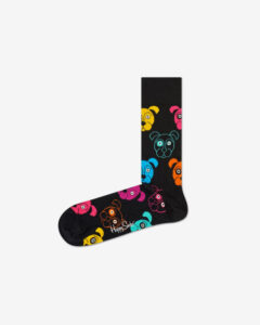 Happy Socks Dog Ponožky Čierna