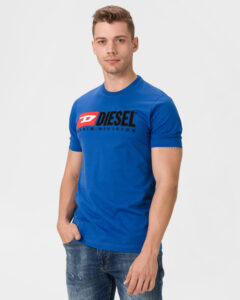 Diesel Just Division Tričko Čierna Modrá