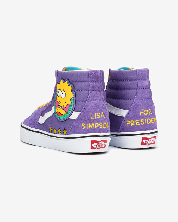 Vans The Simpsons Lisa 4 Tenisky Fialová