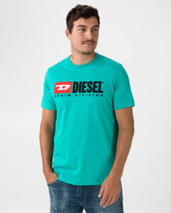 Diesel Just Division Tričko Modrá Zelená
