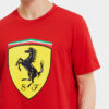 Puma Ferrari Race Big Shield+ Tričko Červená Žltá