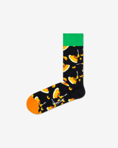 Happy Socks Mac And Cheese Ponožky Čierna
