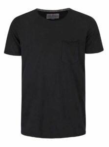 Čierne tričko s krátkym rukávom Shine Original Andy