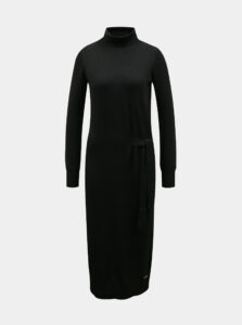 Čierne svetrové šaty ZOOT Susie