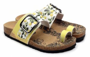Calceo žlté sandále Thong Sandals Lemon