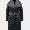 Čierny dámsky zimný prešívaný kabát ZOOT Trisha